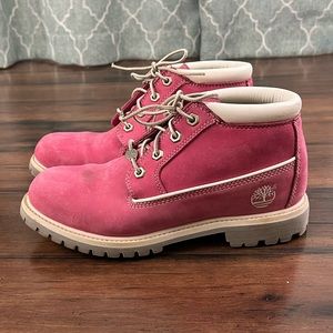 women's nellie waterproof chukka boots pink